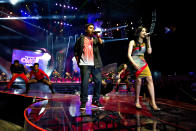 Gloc-9 and Julie Ann San Jose (Contributed photo by Tim Ramos)