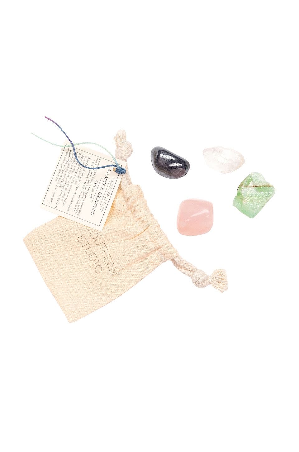 8) J. Southern Studio Balance & Grounding Crystal Ritual Kit