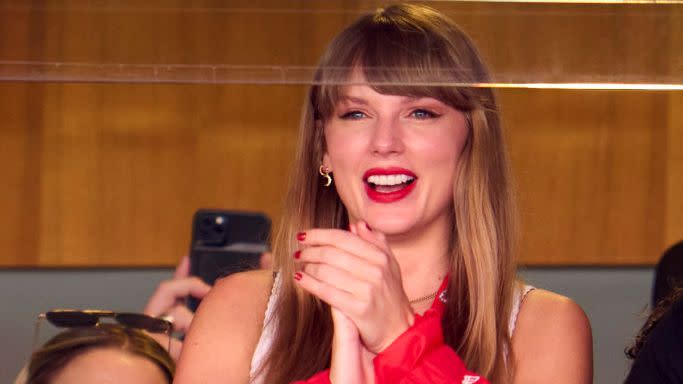 taylor swift at kansas city chiefs game