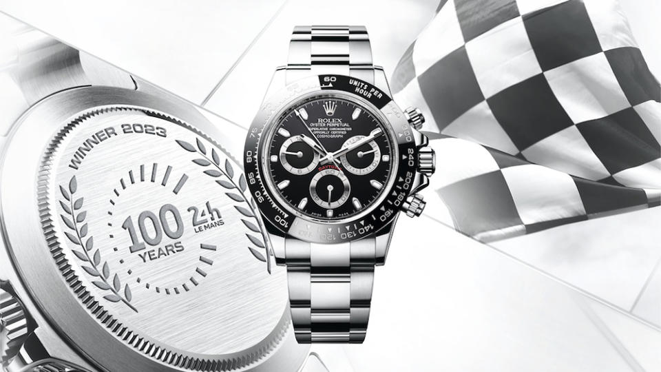 The special Rolex Cosmograph Daytona that will be presented to the winners of the 2023 24 Hours of Le Mans