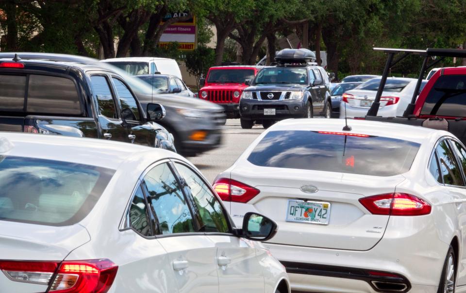 Indiantown Road and Central Boulevard in Jupiter, Tuesday, May 11, 2021.  