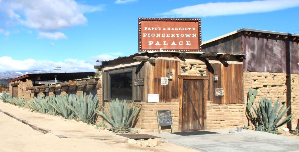 Pappy and Harriet's PioneerTown Palace, as seen on March 15, 2024. Tourists and locals can have wonderful meals and drinks while being entertained in this authentic western setting.