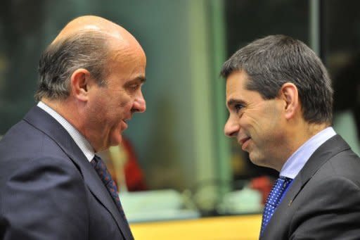 Europa alcanzó este jueves un "histórico" acuerdo para acelerar la puesta a punto de un supervisor de la banca en la zona euro, que permitirá la recapitalización directa de las entidades más asfixiadas, aunque el mecanismo llega demasiado tarde para España. (AFP | Georges Gobet)