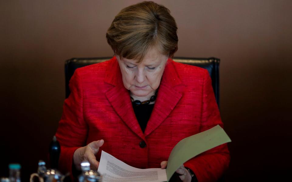 German Chancellor Angela Merkel - Credit: AP/AP