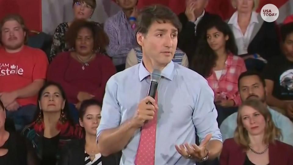 Canadian Prime Minister Justin Trudeau apologizes again for 'brownface' at campaign event