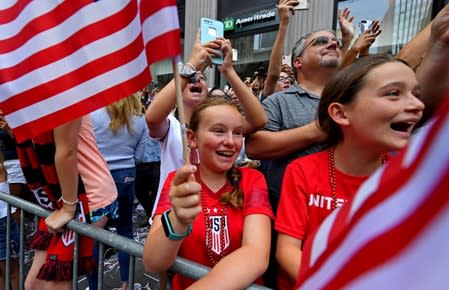 Soccer: Womens World Cup Champions-Parade