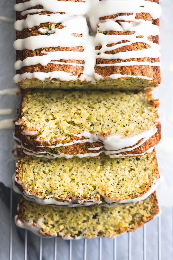 Lemon Poppyseed Zucchini Bread