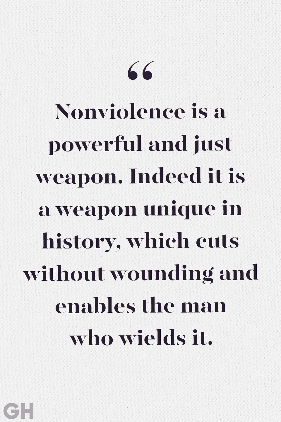 46) From his 1964 Nobel Lecture “The Quest for Peace and Justice":