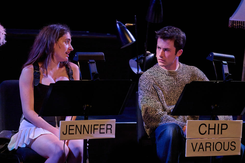 Rachel Sennott and Dylan Minnette - Credit: Rob Latour / Shutterstock