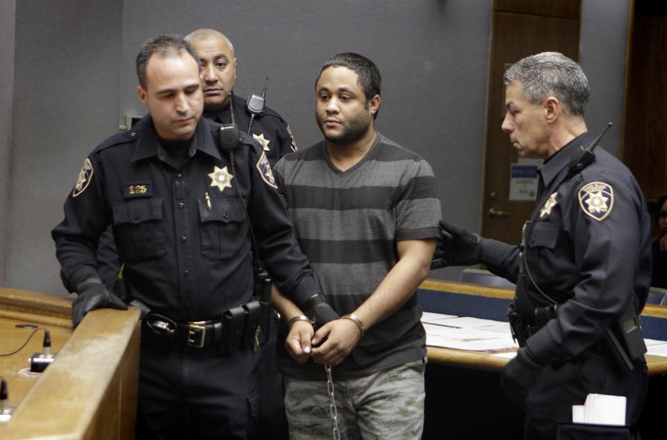 Efrain Blanco is arraigned in 2015.