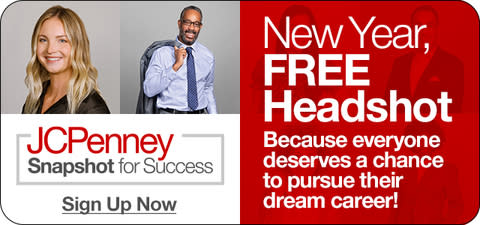 JCPenney along with partner JCPenney Portraits by Lifetouch have announced Snapshot for Success where the retailer will offer professional headshots at participating JCPenney Portrait studio locations at no cost for the first 3,000 customers that sign up before Feb. 7. (Photo: Business Wire)