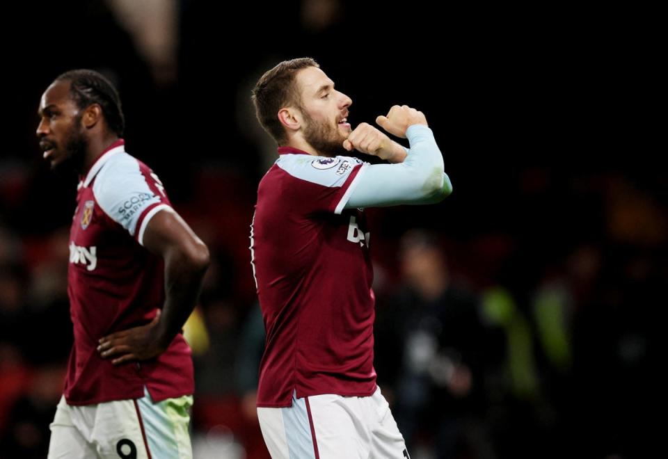 Nikola Vlasic has left West Ham after only one season  (Action Images via Reuters)