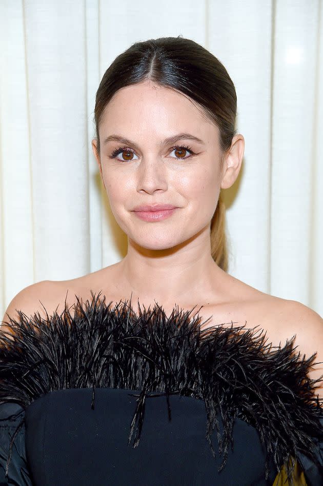 Rachel Bilson attends the Christian Siriano fashion show during New York Fashion Week in 2020.