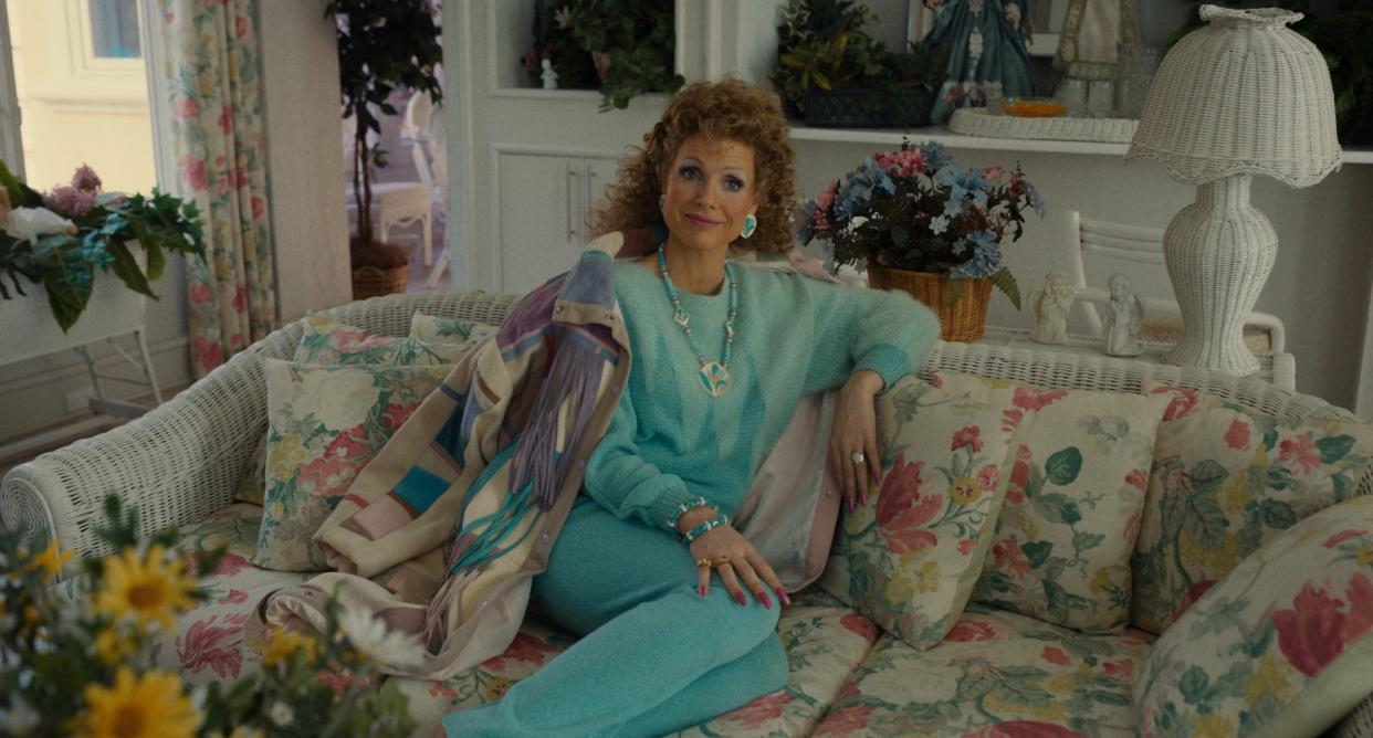 Jessica Chastain stars as televangelist Tammy Faye Bakker in the biopic "The Eyes of Tammy Faye."