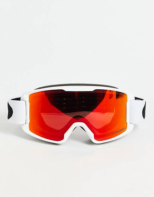 <br><br><strong>Oakley</strong> LM Matte Goggles In White/Red, $, available at <a href="https://www.asos.com/oakley/oakley-lm-matte-goggles-in-white-red/prd/200874097?clr=white&colourWayId=200874100&SearchQuery=ski+goggles" rel="nofollow noopener" target="_blank" data-ylk="slk:ASOS" class="link ">ASOS</a>