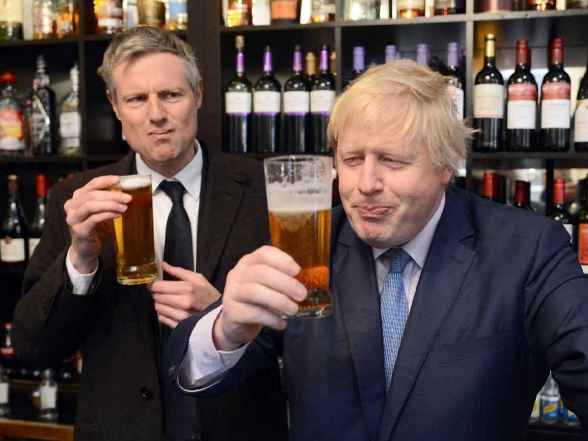 Zac Goldsmith was handed a peerage by Boris Johnson (Evening Standard)