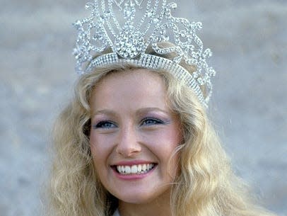 Miss Universe 1984 Sweden's Yvonne Ryding