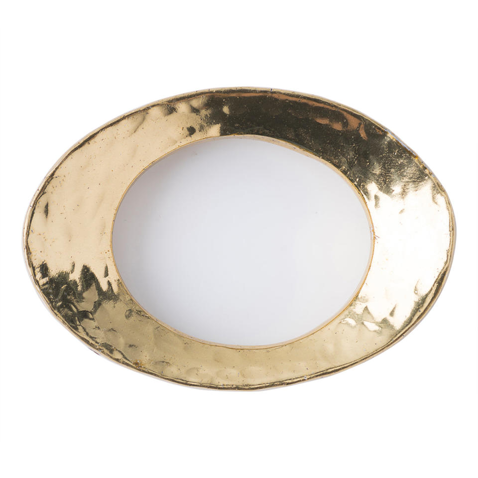 <p><a href="https://www.juliska.com/products/puro-gold-napkin-ring?variant=39893017067609" rel="nofollow noopener" target="_blank" data-ylk="slk:Shop Now;elm:context_link;itc:0;sec:content-canvas" class="link ">Shop Now</a></p><p>Puro Napkin Ring</p><p>Juliska</p>