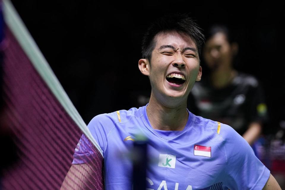 2021 World Champ Loh Kean Yew is just warming up and looking to score even greater things for Singapore. (PHOTO:Loh Kean Yew/IG)
