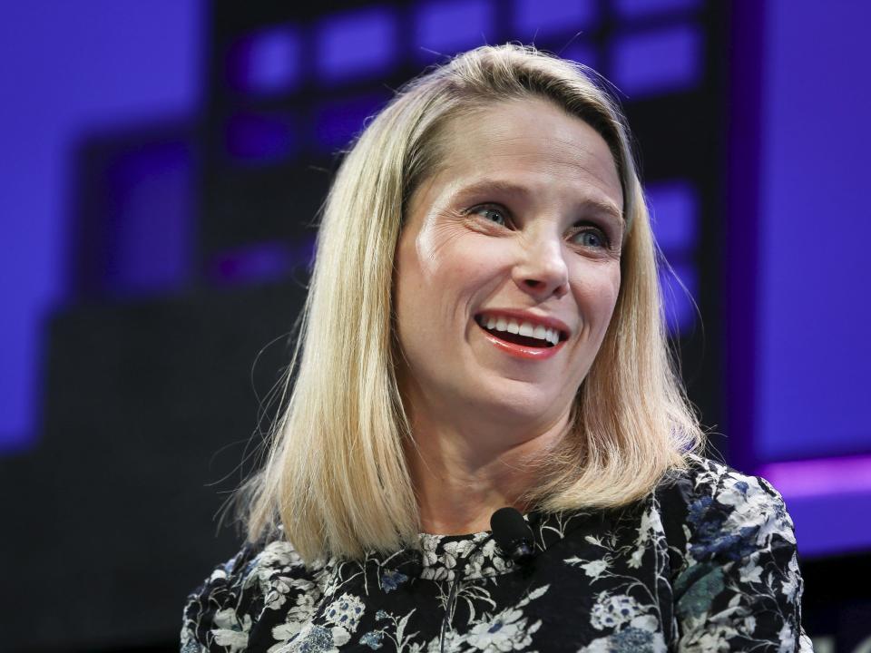 Marissa Mayer as Yahoo President and CEO in 2015