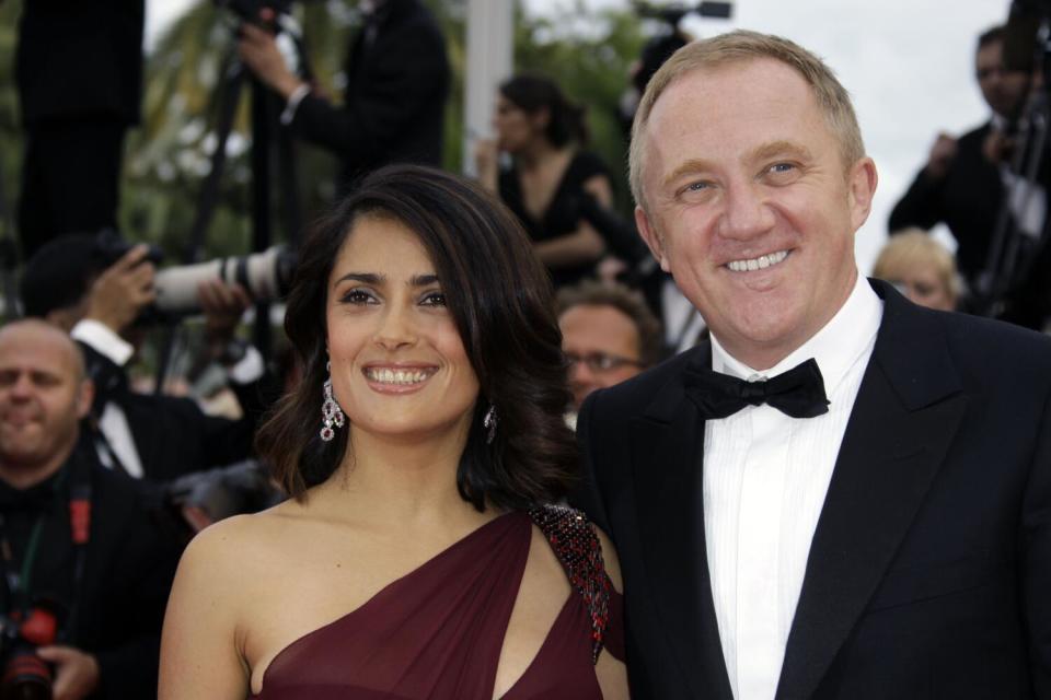 Salma Hayek y Francois-Henri Pinault se casaron el 14 de febrero de 2009