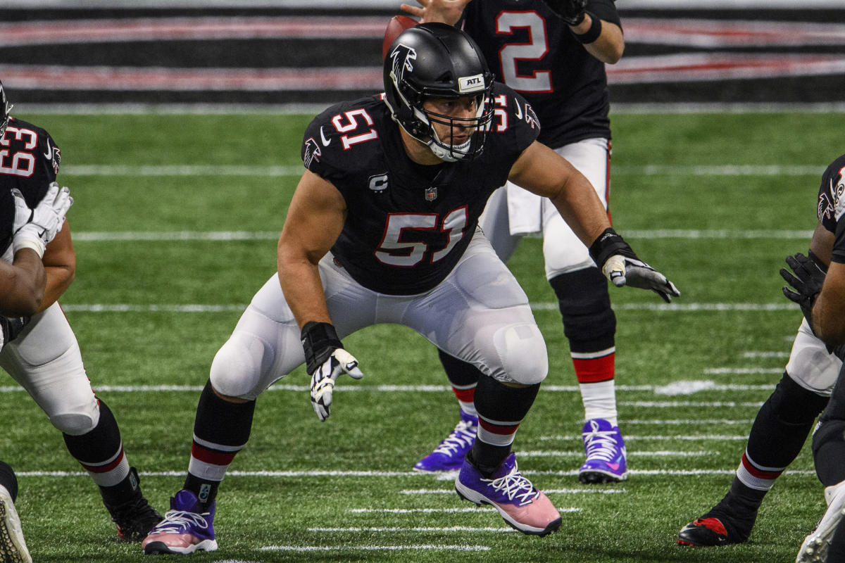 Atlanta Falcons center Alex Mack will play Super Bowl LI with