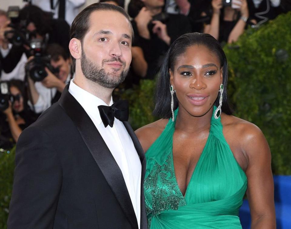 Alexis Ohanian and Serena Williams