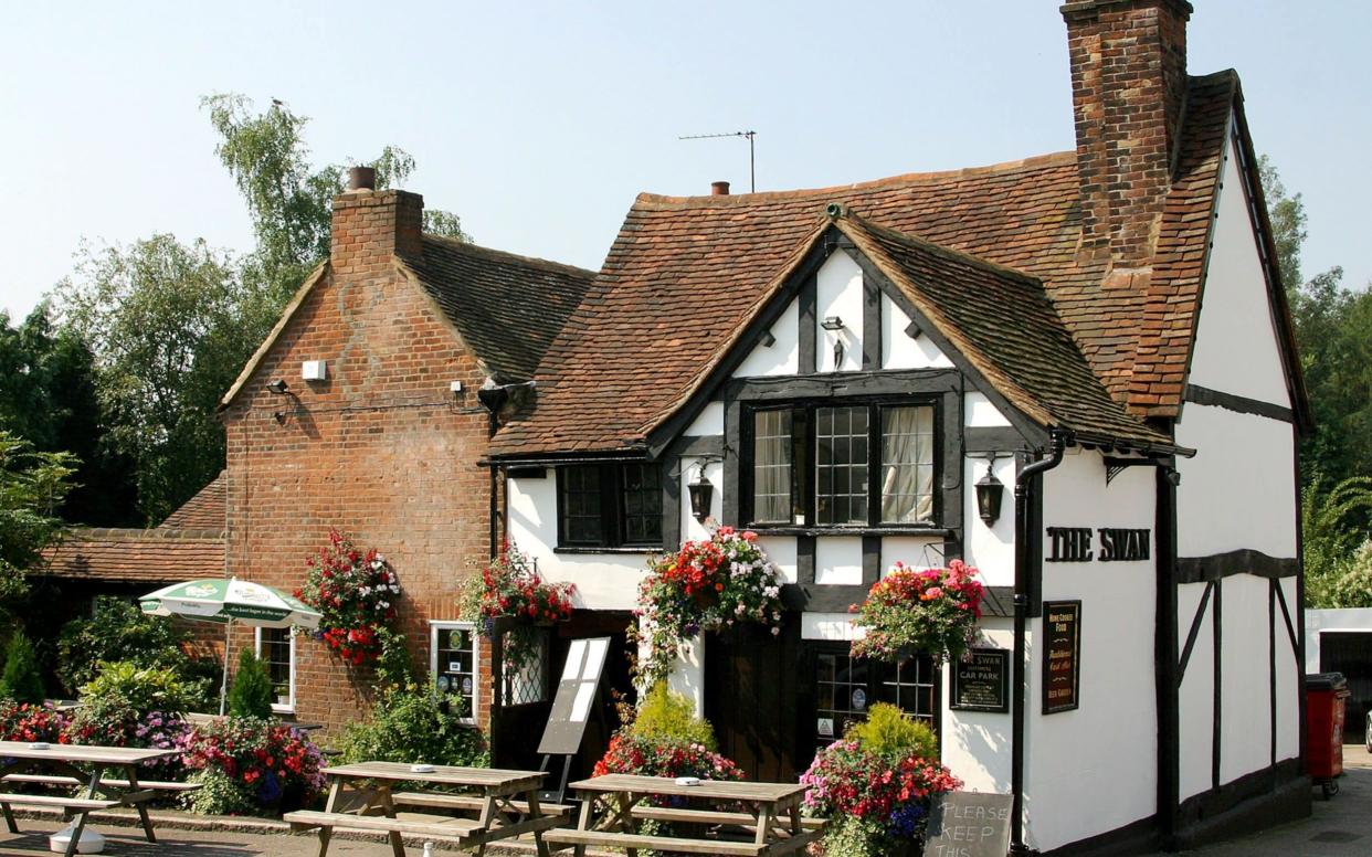 The Swan pub in Ley Hill  - www.alamy.com