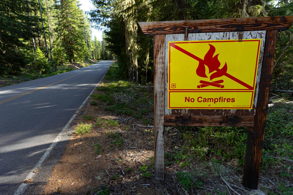 A campfire ban is now in effect for Mount Hood National Forest and the Columbia River Gorge National Scenic Area.