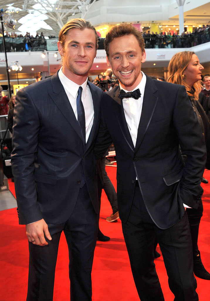 The Avengers UK Premiere