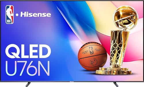 Hisense 100-Inch Class U7 Series ULED 4K UHD Google Smart TV (100U76N, 2024 Model) - QLED, Nati…