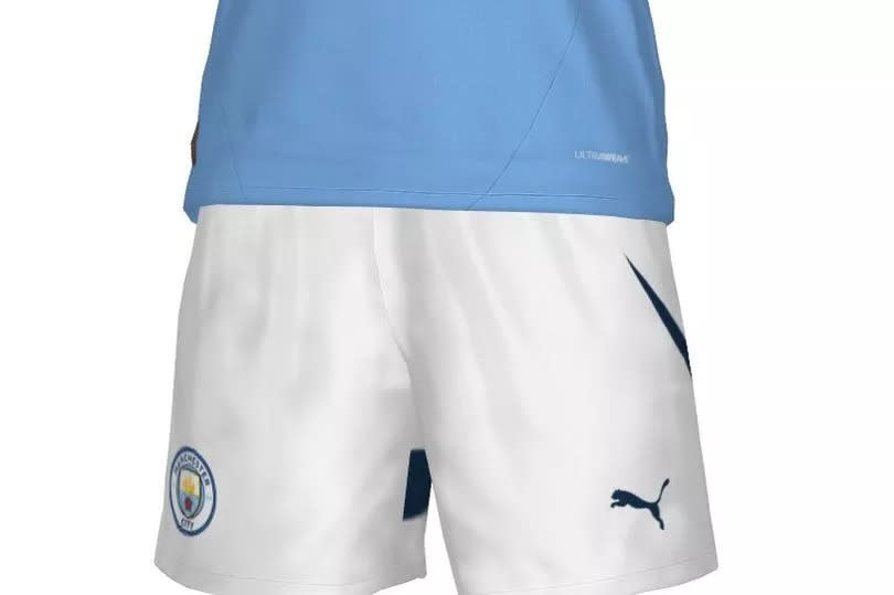 Manchester City home kit leak
