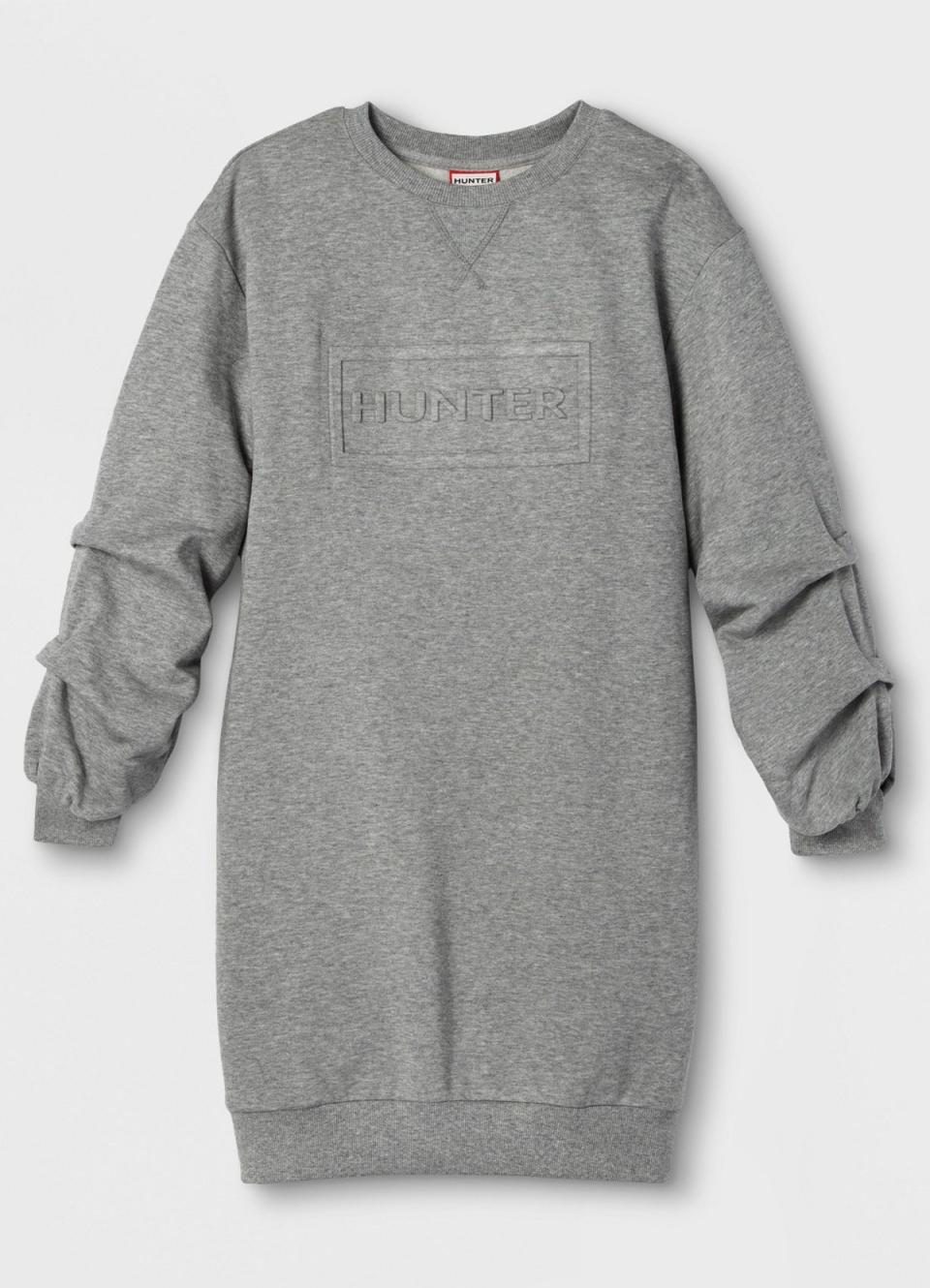 Hunter For Target Women's Exaggerated Sleeve Sweatshirt Dress With Pockets, $35, Target