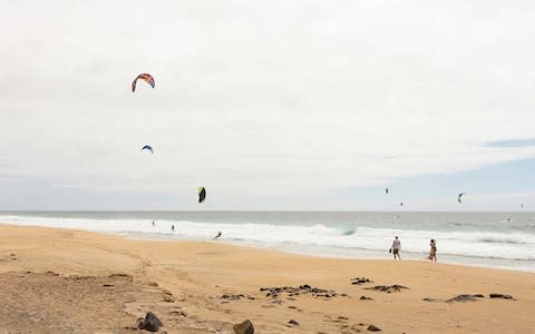  Fuerteventura kitesurfing - Credit: GETTY