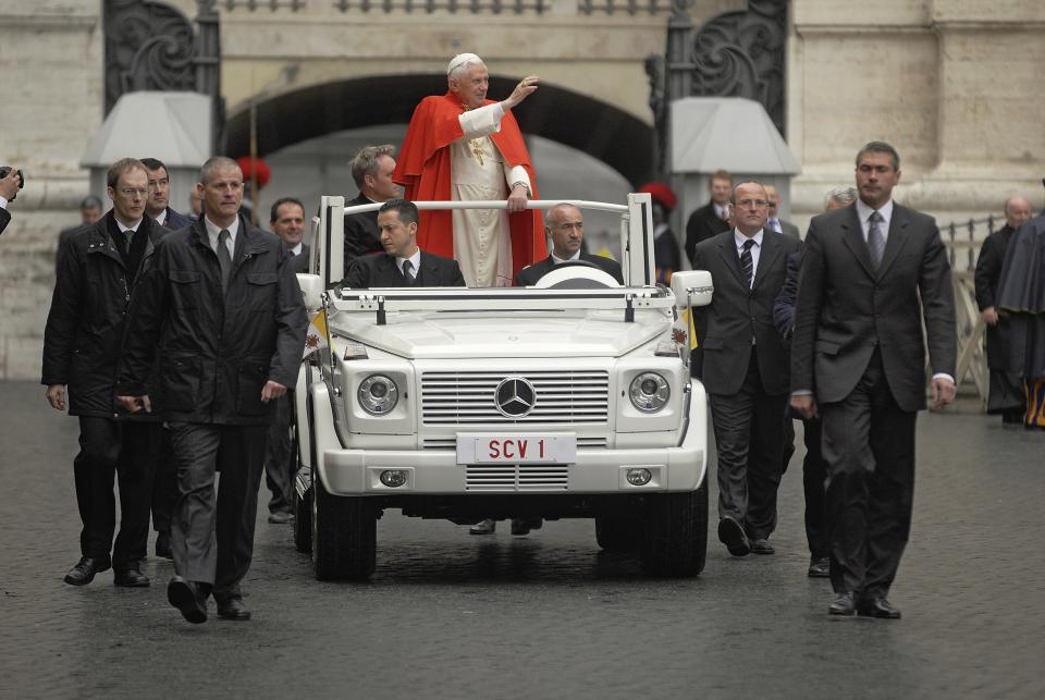 A mobile fit for a Pope.