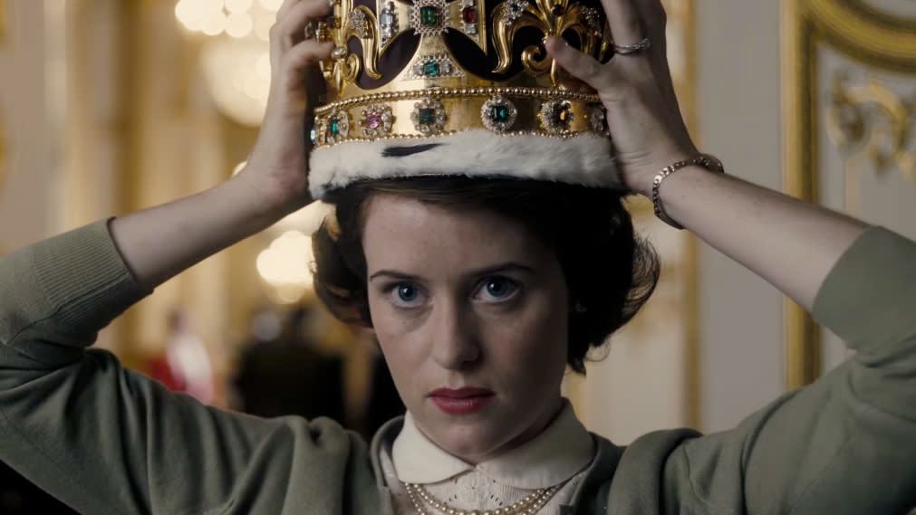 Claire Foy says she “had no idea” that “The Crown” was so popular in the U.S.