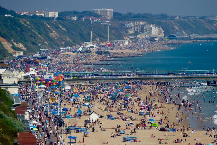 Bournemouth was also voted a desirable place to live (Rex)