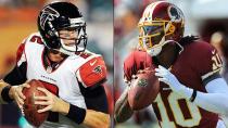 Matt Ryan and Robert Griffin III are off to strong starts and face off Sunday.