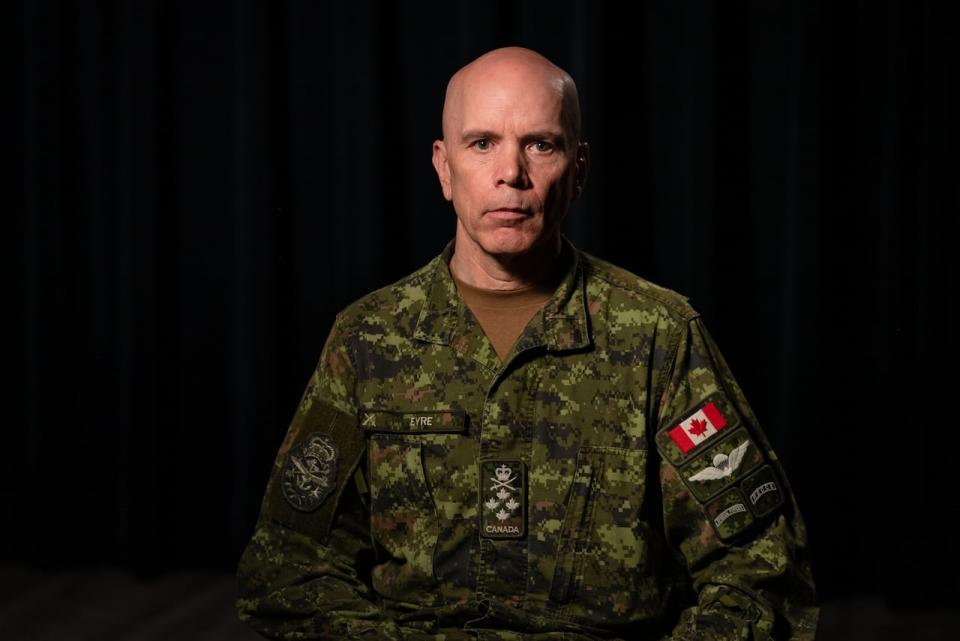 Gen. Wayne Eyre, chief of the defence staff, led the unit that documented the massacre of civilians near the village of Medak in the former Yugoslavia in 1993. 