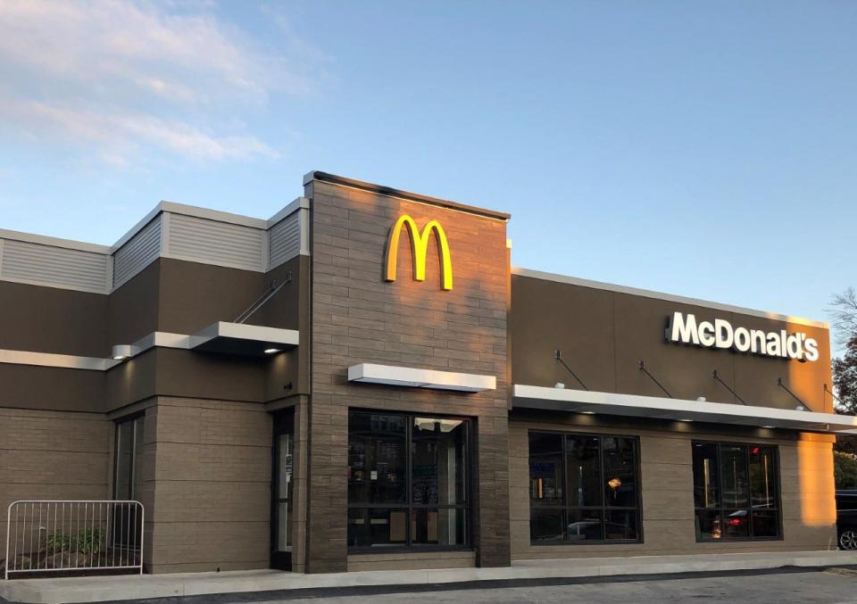 The recently renovated McDonald's on Fifth Street in Ellwood City.