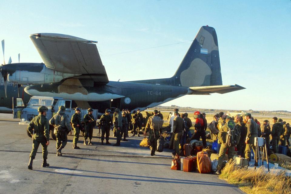 Port Stanley Falkland Islands war Argentina