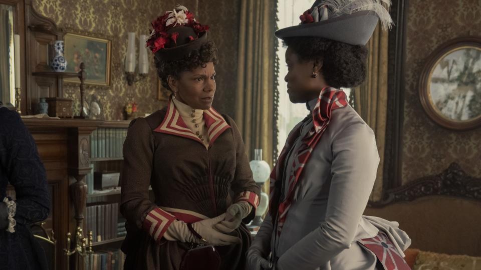 Audra McDonald and Denée Benton in The Gilded Age