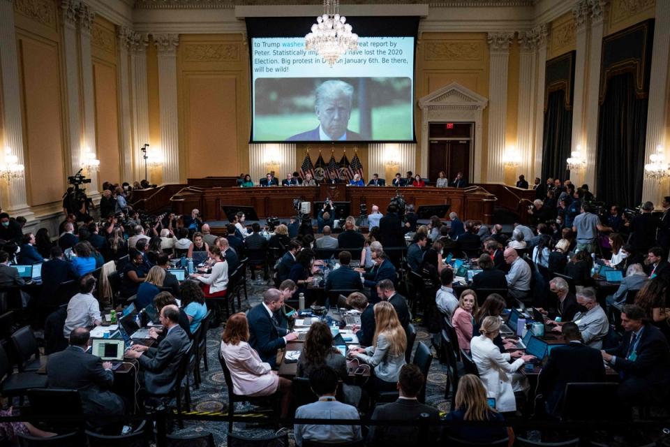 Steven Hassan says some MAGA supporters may be questioning their views after hearing the evidence of the January 6th House committee hearings (POOL/AFP via Getty Images)