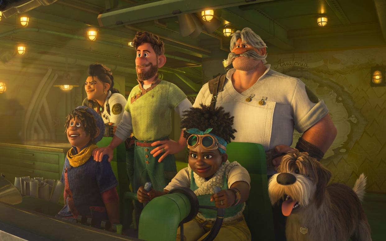 Die Familie Clades aus dem Disney-Film "Strange World" wird mit ihrem schrägsten Abenteuer konfrontiert. (Bild: Disney)