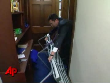 Jason Chaffetz opens his office cot