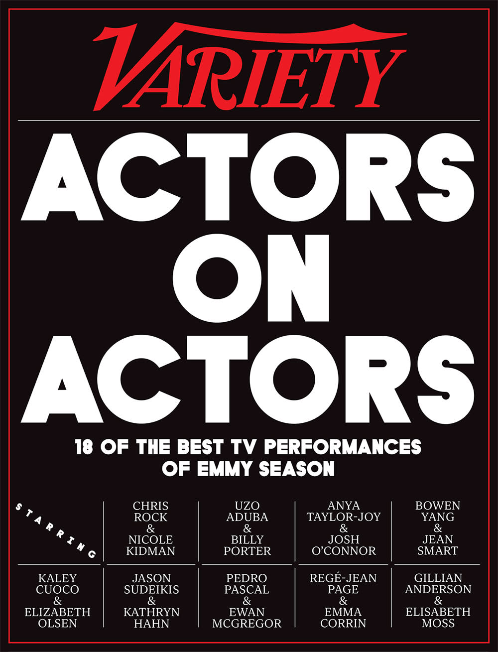 Variety Actors on Actors Emmys 2021