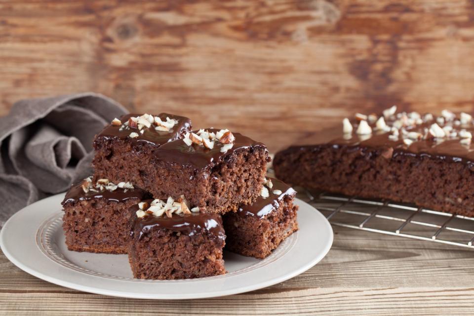 Lebkuchen-Brownies