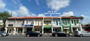 freehold two-storey shophouses