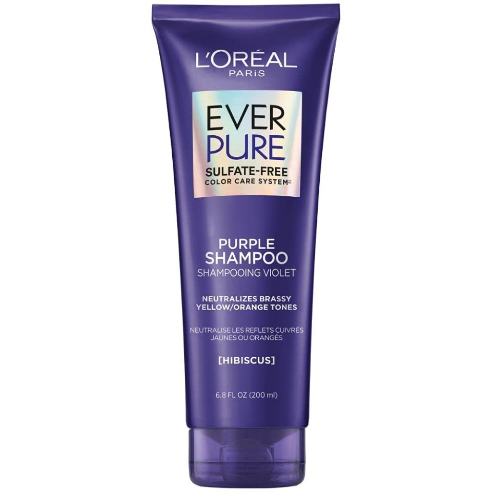 12) EverPure Sulfate Free Brass Toning Purple Shampoo