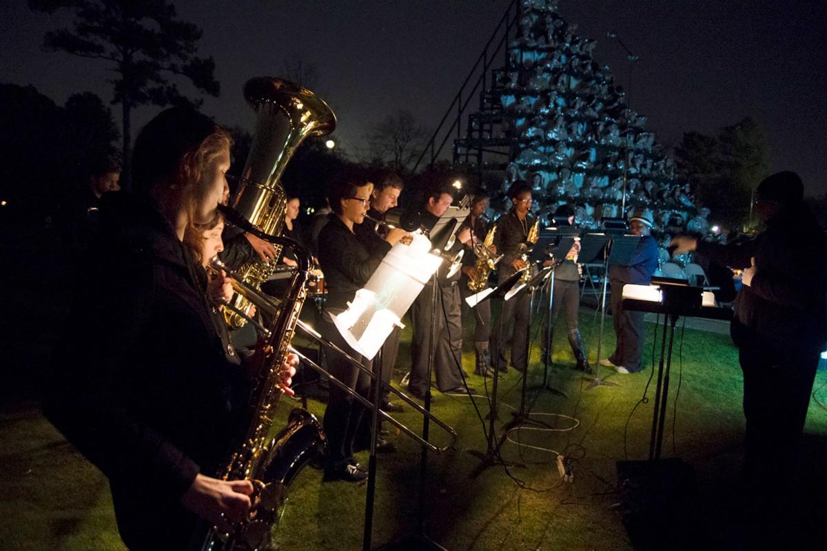 The 'Singing Christmas Tree' at Belhaven University turns 90, but has